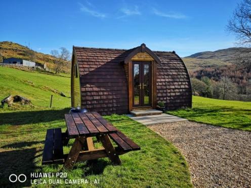 Bwlcheinion Sea View Glamping Hotel Machynlleth Eksteriør billede