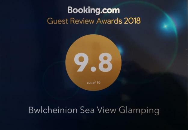 Bwlcheinion Sea View Glamping Hotel Machynlleth Eksteriør billede